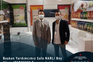 Başkan Yardımcımız Safa NARLI Bey MüsiadEXPO2020 Fuarına katılan Kahramanmaraş'ımızın firmalarını ziyarette bulundular.