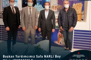 Başkan Yardımcımız Safa NARLI Bey MüsiadEXPO2020 Fuarına katılan Kahramanmaraş'ımızın firmalarını ziyarette bulundular.