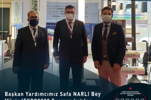 Başkan Yardımcımız Safa NARLI Bey MüsiadEXPO2020 Fuarına katılan Kahramanmaraş'ımızın firmalarını ziyarette bulundular.
