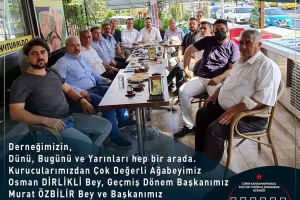 Derneğimizin Dünü, Bugünü ve Yarınları hep bir arada.