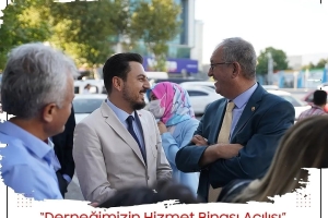 Derneğimizin binası çoşkulu bir kalabalıkla açıldı!