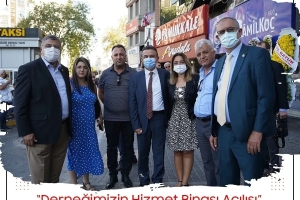 Derneğimizin binası çoşkulu bir kalabalıkla açıldı!