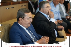 Derneğimizin binası çoşkulu bir kalabalıkla açıldı!