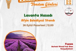 KAHRAMANMARAŞ TANITIM GÜNLERİ ETKİNLİKLERİMİZ