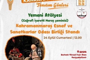 KAHRAMANMARAŞ TANITIM GÜNLERİ ETKİNLİKLERİMİZ