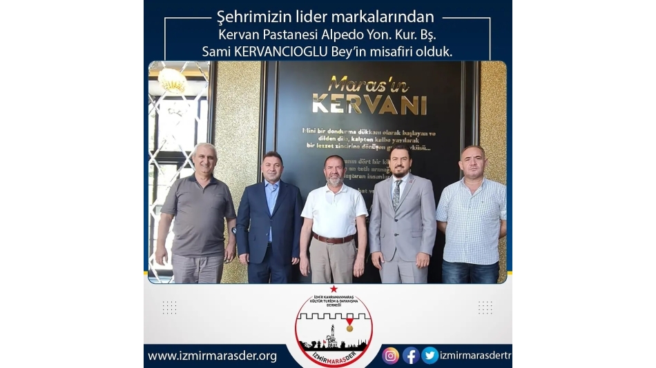 Yönetim kurulumuz, Sayın Sami Kervancıoğlu Bey\\\\\\\'i ziyaret etti