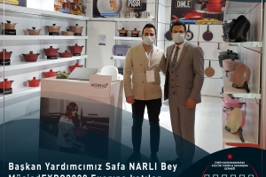 Başkan Yardımcımız Safa NARLI Bey MüsiadEXPO2020 Fuarına katılan Kahramanmaraş'ımızın firmalarını ziyarette bulundular.