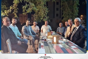 Eski Başkanımız Sayın Fatih Mehmet ERKOÇ Bey'in misafiri olduk