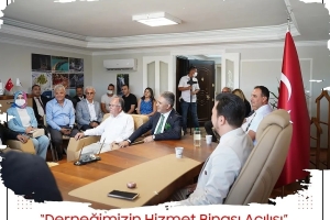 Derneğimizin hizmet binası açılışı!