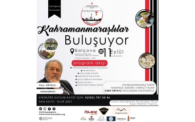 KAHRAMANMARAŞLILAR BULUŞUYOR !