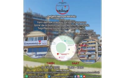 Dernek binamız açılıyor!