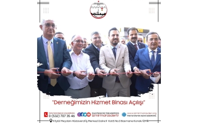 Derneğimizin binası çoşkulu bir kalabalıkla açıldı!