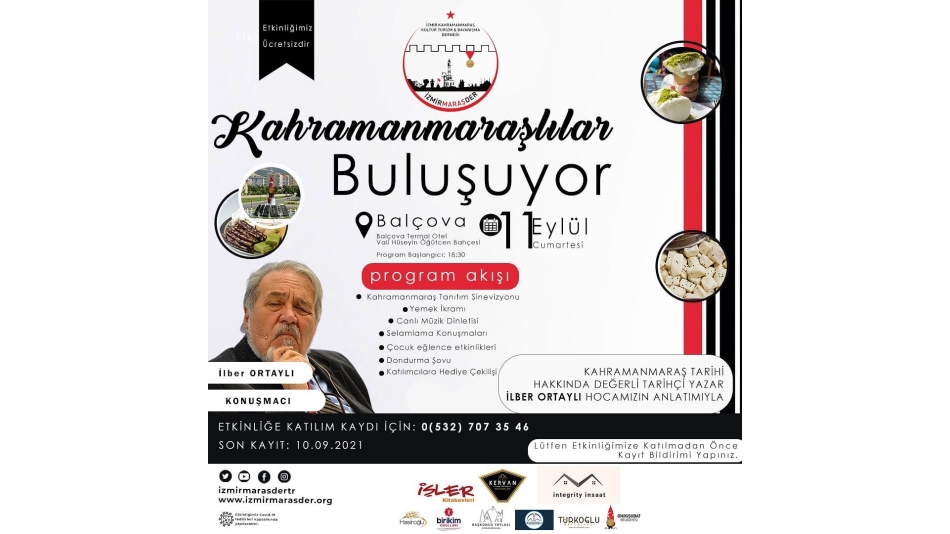 KAHRAMANMARAŞLILAR BULUŞUYOR !