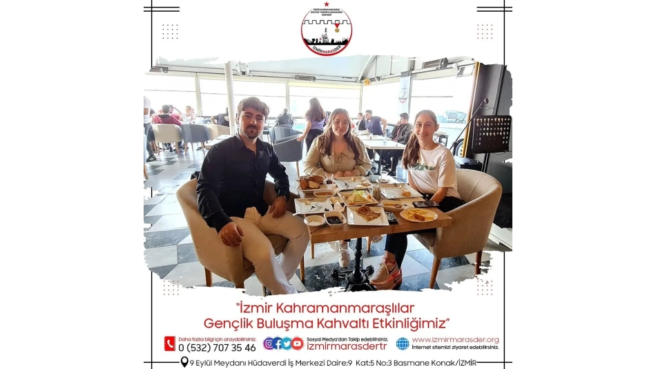 İzmir Kahramanmaraşlılar Gençlik Buluşması Kahvaltı Etkinliği