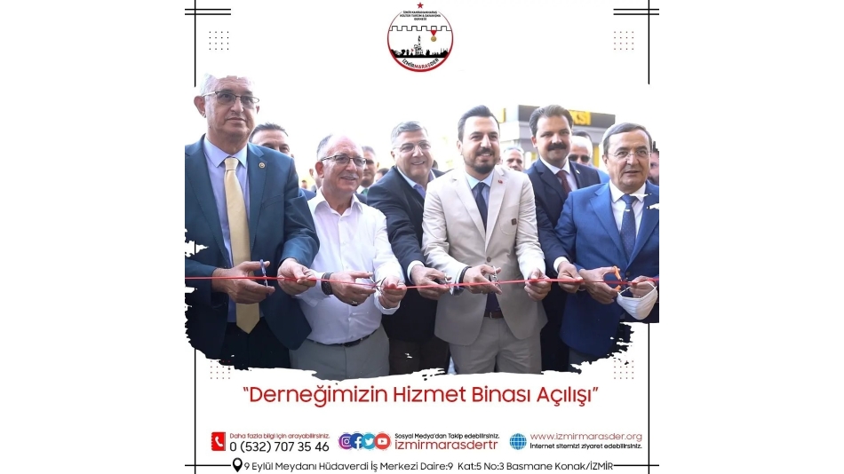 Derneğimizin binası çoşkulu bir kalabalıkla açıldı!