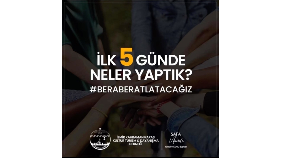 İLK 5 GÜNDE NELER YAPTIK? #BERABERATLATACAĞIZ